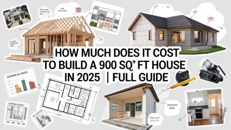 How Much Does It Cost to Build a 900 Sq Ft House in 2025? | Full Guide ...