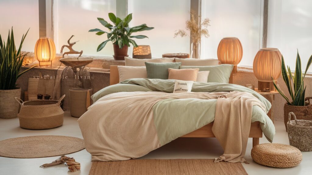 Blending Comfort and Sustainability in Your Bedroom