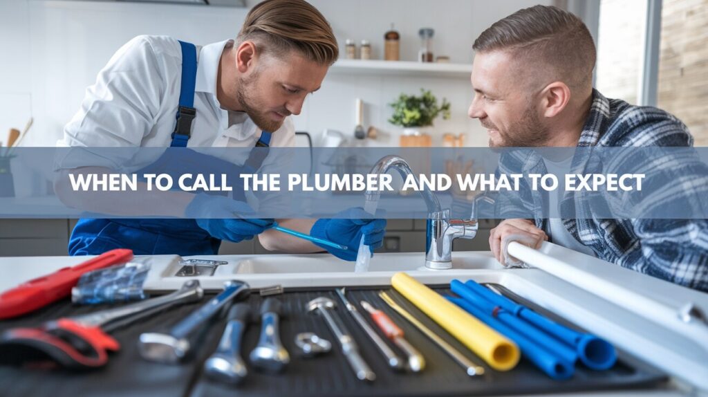 When To Call The Plumber