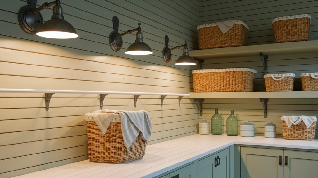 Add Industrial-Style Lighting Fixtures