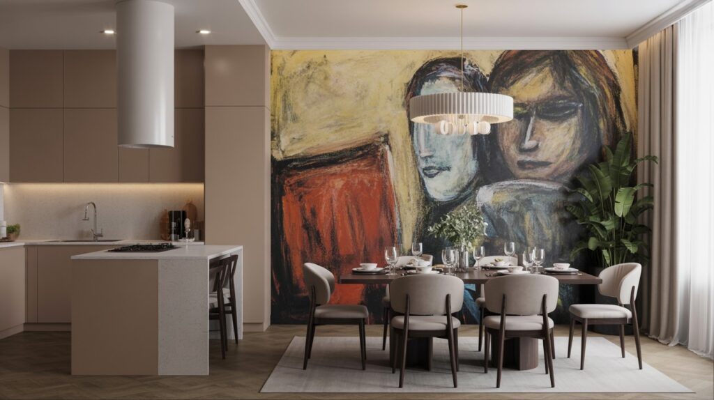 Add Personality with a Statement Wall Painting