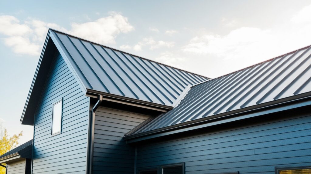 Add a Metal Roof for an Industrial