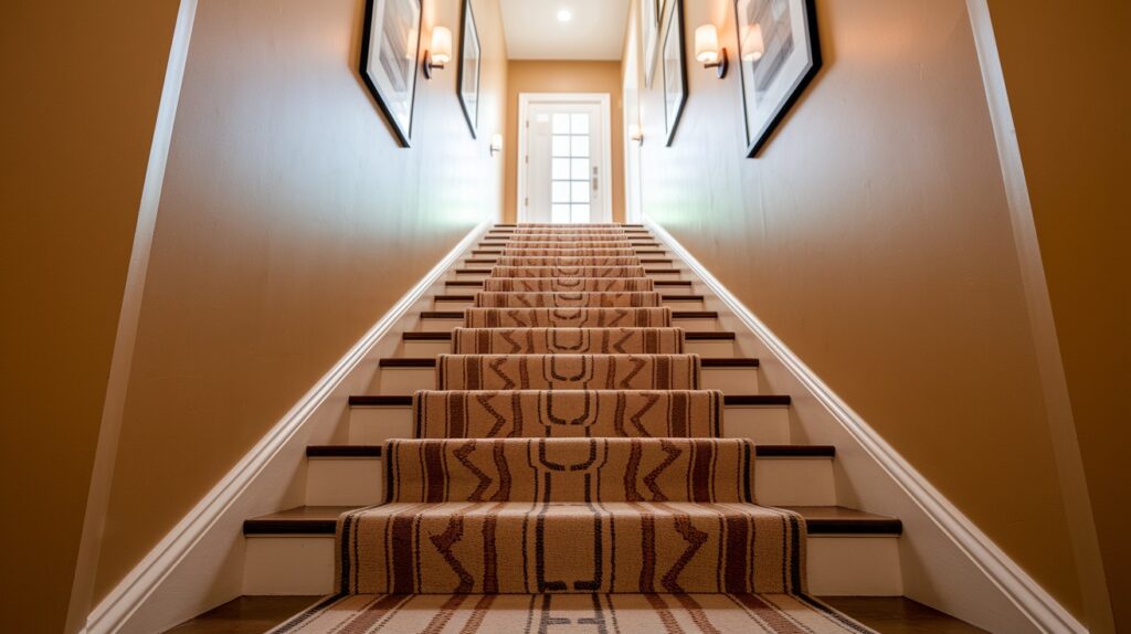 Add a Runner Rug or Carpet for Texture