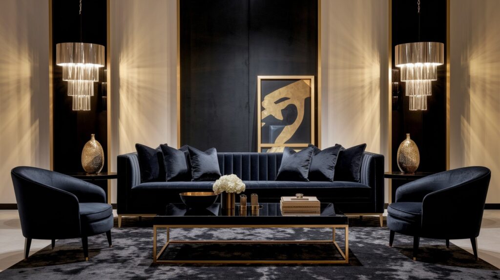 Bold Contrast with Black