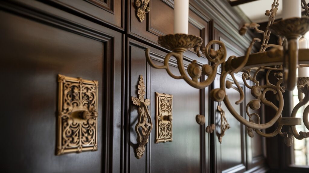 Brass and Iron Fixtures