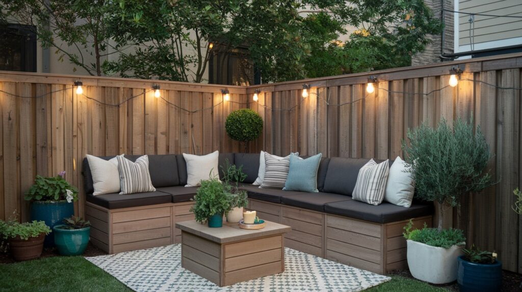 Built-In Bench Seating with Hidden Storage