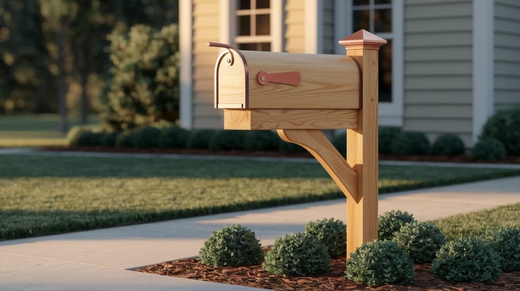 Classic Wooden Post