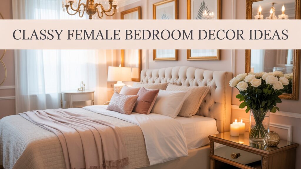Classy Female Bedroom
