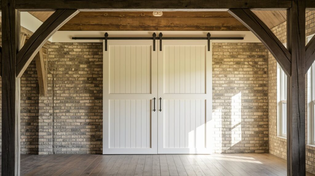 Install Concealed-Rail Barn Doors