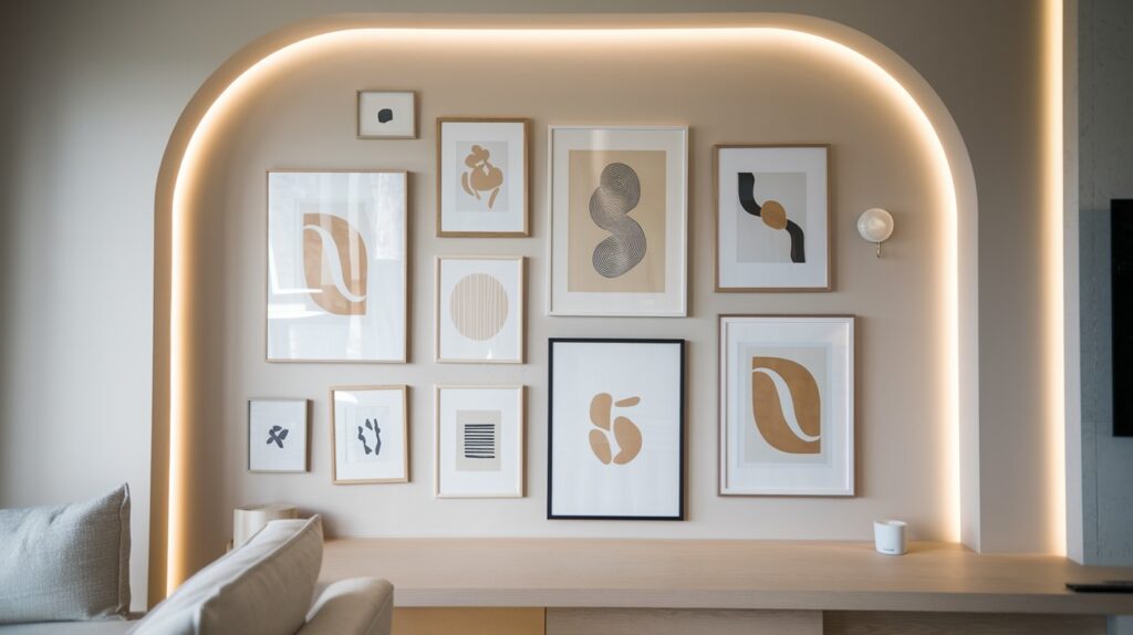 Create a Gallery Nook or Accent Wall
