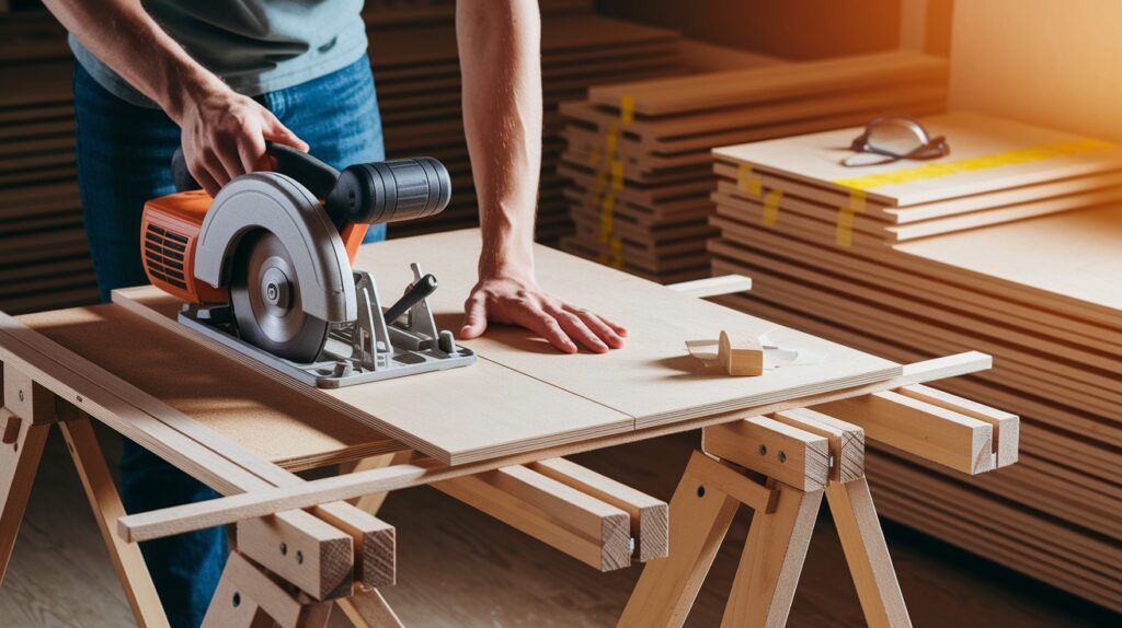 Cut the Wood Panels