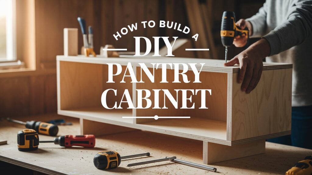 DIY Pantry Cabinet