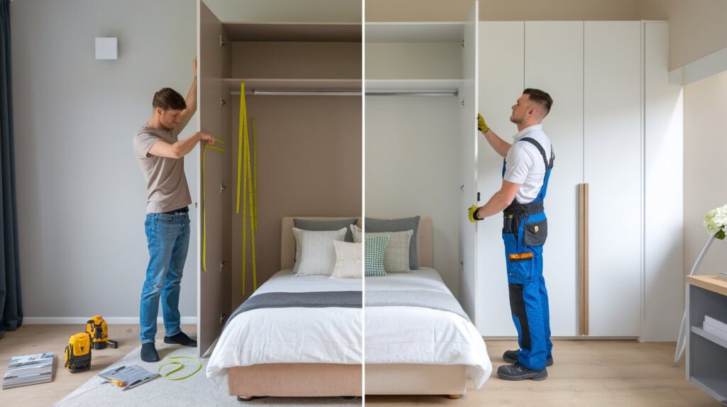 DIY vs. Professional Wardrobe Doors Installation
