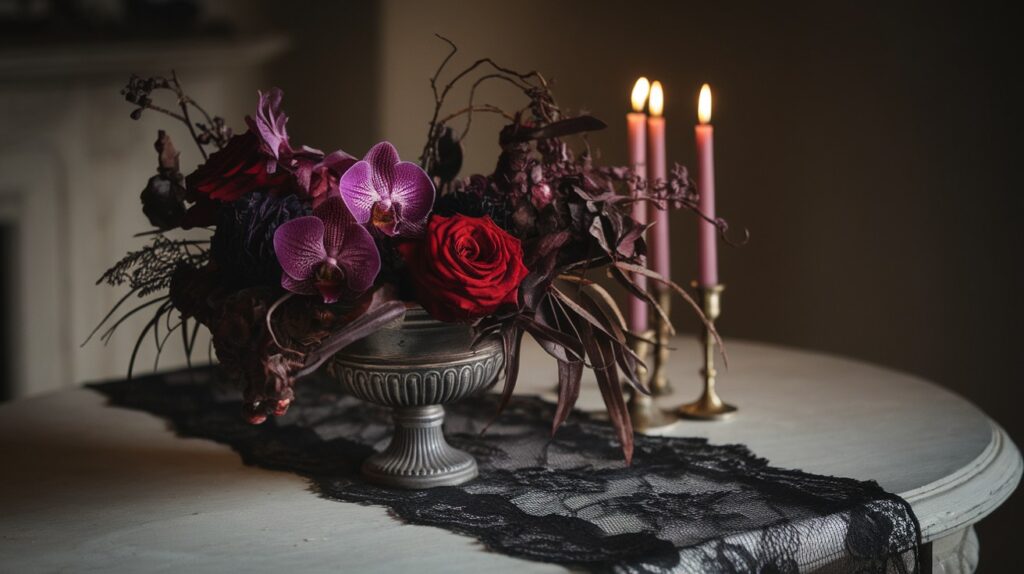 Dark Botanical Arrangements
