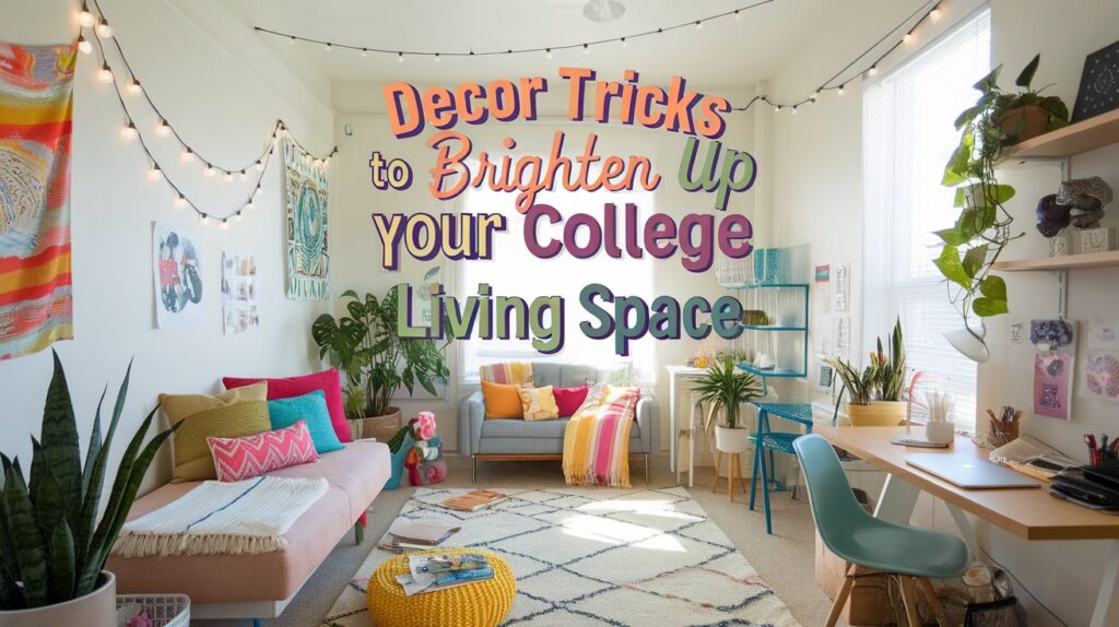 Decor Tricks to Brighten Up Your College Living Space