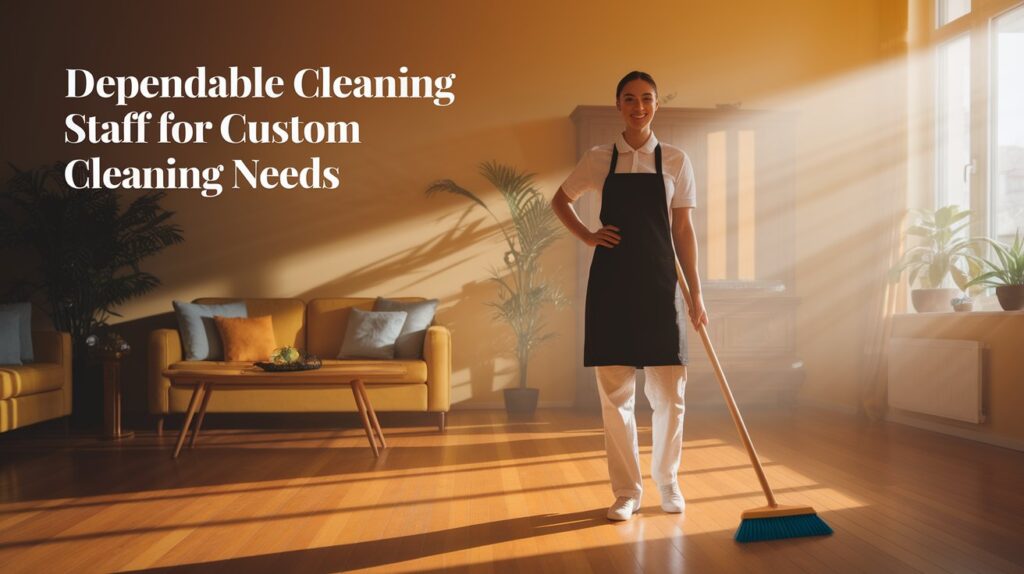 Dependable Cleaning Staff for Custom Cleaning Needs