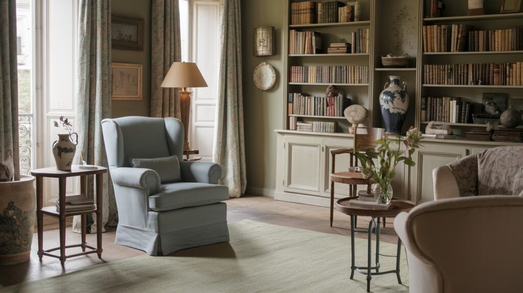 Display Curated Antiques and French Collectibles