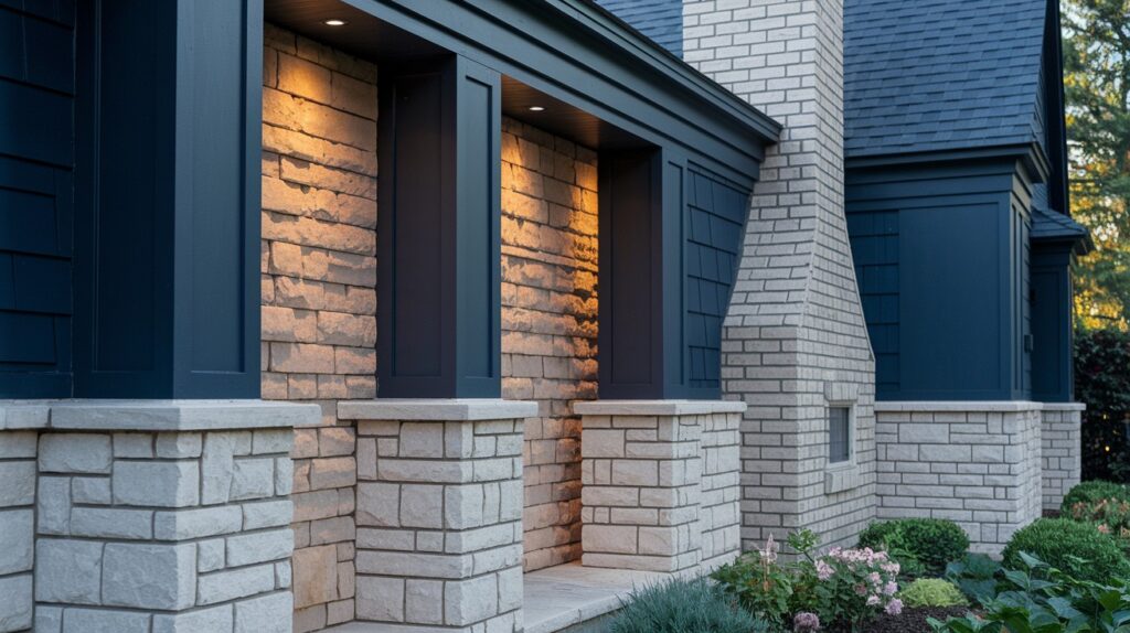 Enhance with Stone or Brick Features