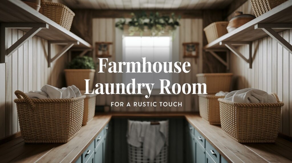Farmhouse Laundry Room