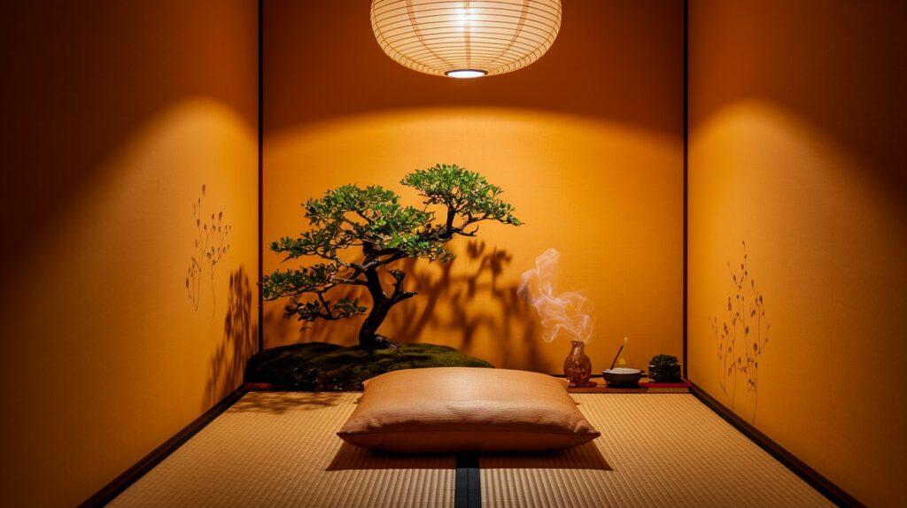 Floor Seating Meditation Zone
