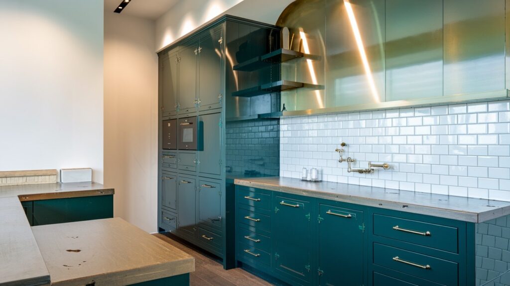 Forest Green Accents for Bold Luxury