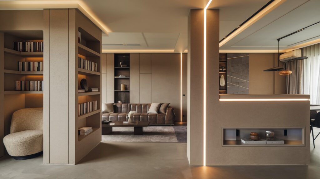 Functional Interior Column Designs