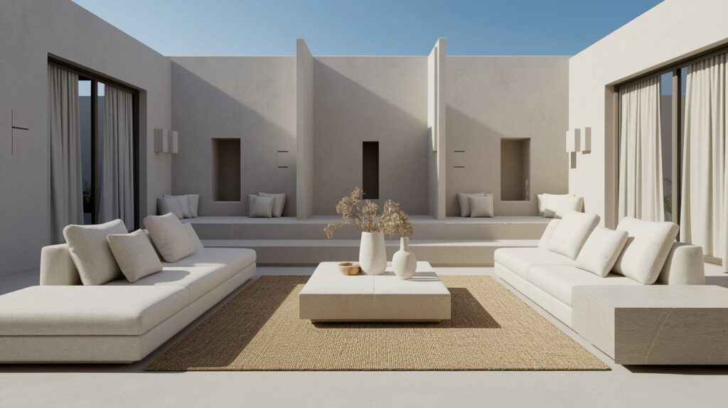 Go for a Minimalist Lounge
