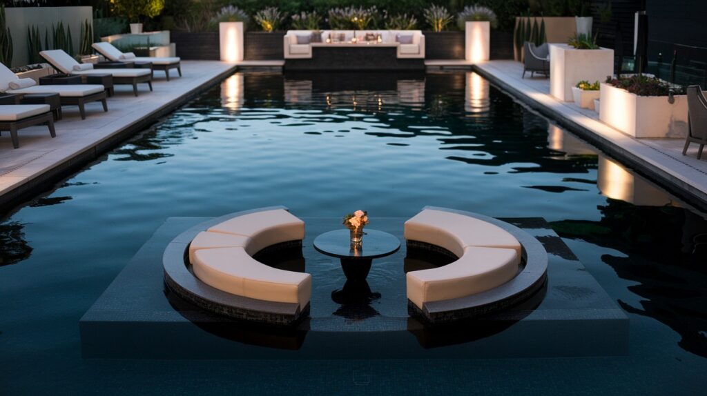 Include Underwater Seating or Swim-Up Bar