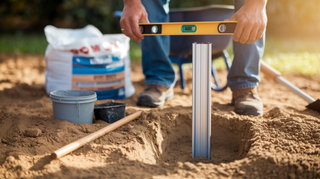Installing Fence Posts