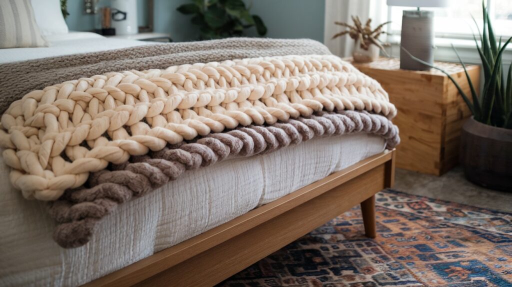 Layer Throw Blankets