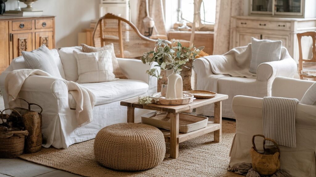 Layer with Cozy Linens and Natural Textures