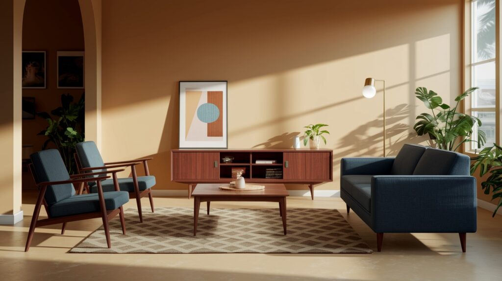 Mid-Century Modern with Clean Lines