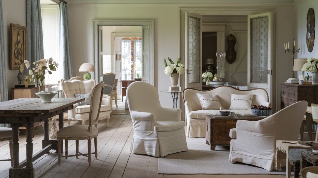 Mix Vintage Finds with Refined Furniture