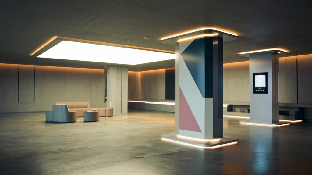 Modern Takes on Interior Columns