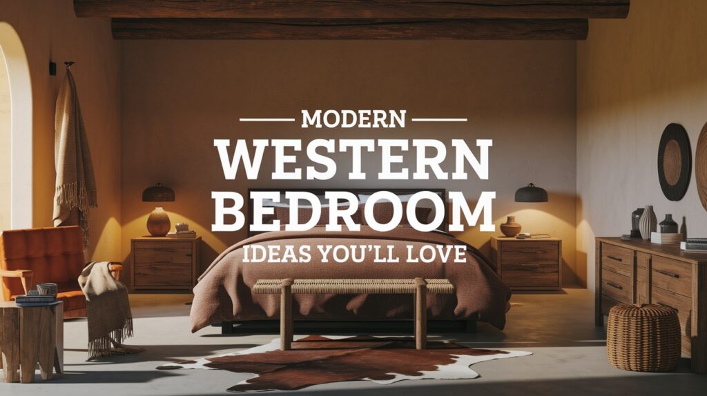 Modern Western Bedroom