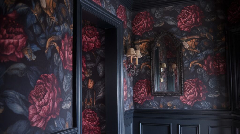 Moody Floral Wallpaper