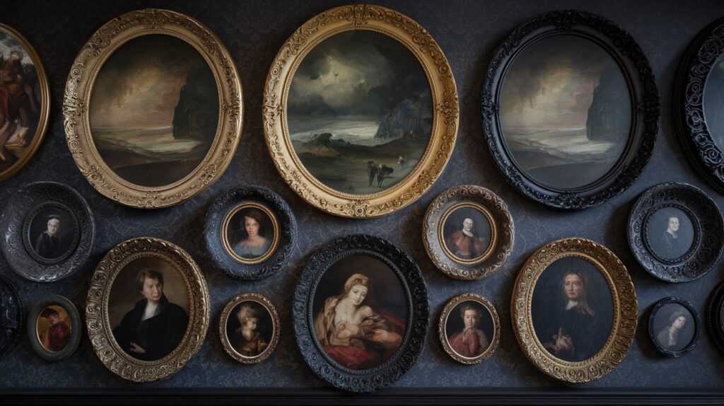 Moody Gallery Wall