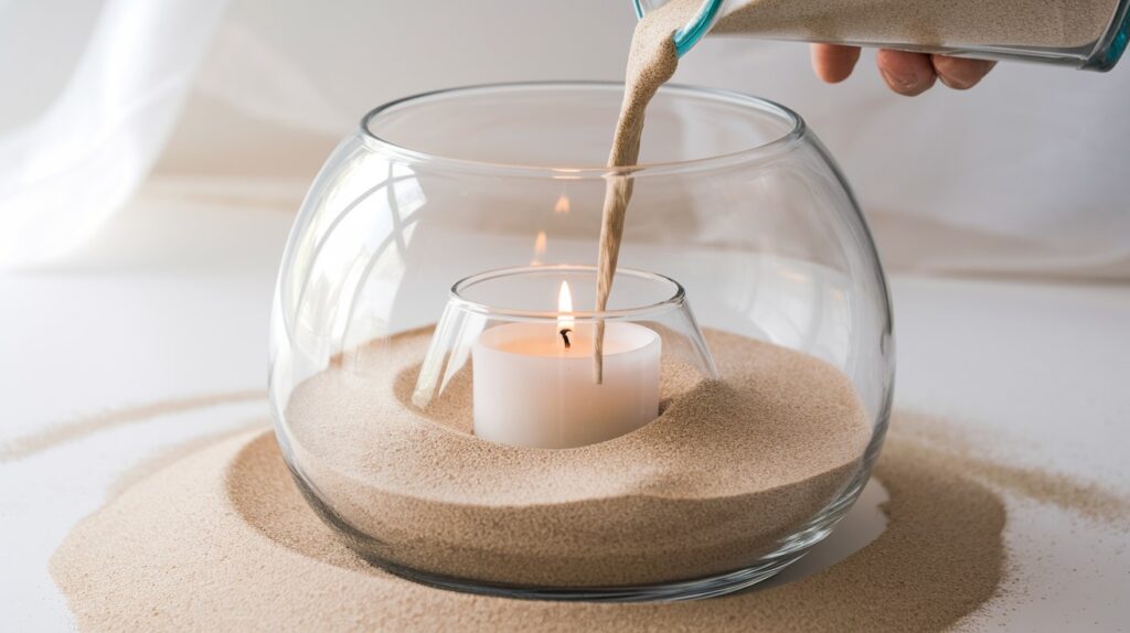 Nest the Inner Vase into the Large One