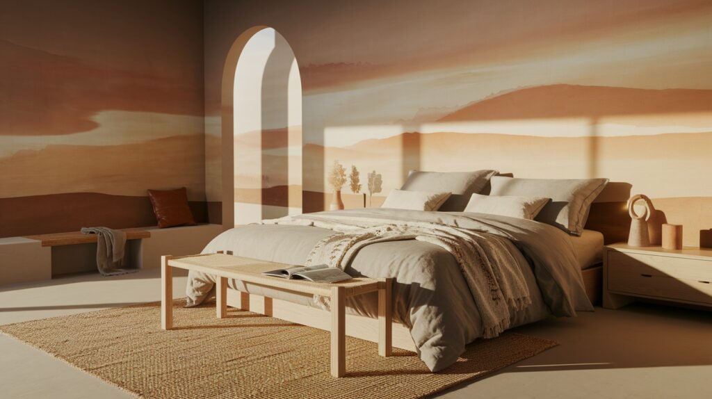 Neutral Color Palette with Earthy Accents