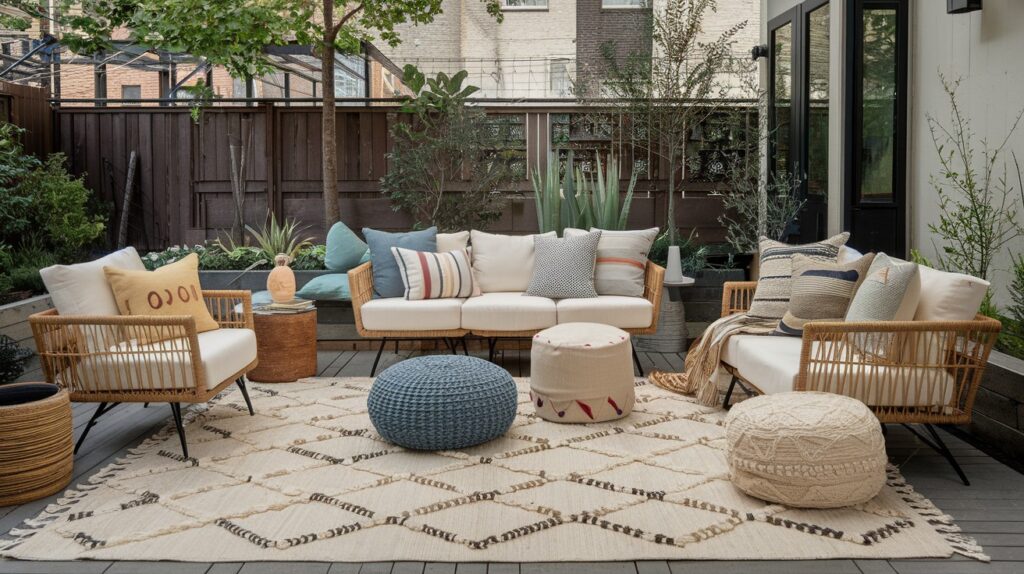 Outdoor Rug and Cozy Textiles