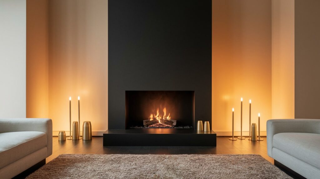 Painted Fireplaces