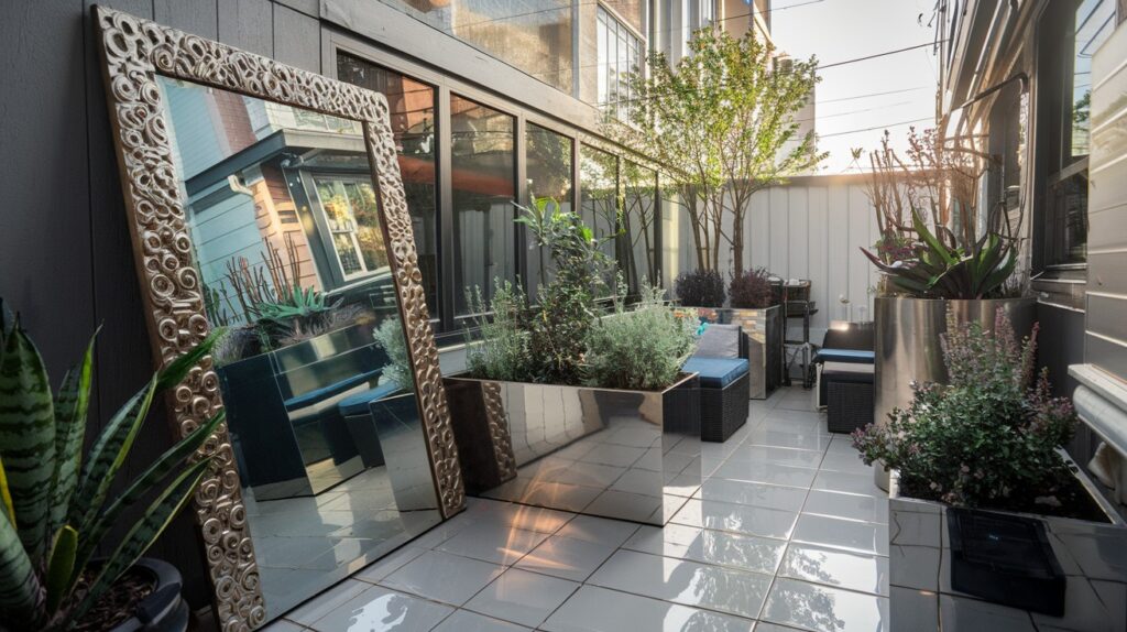Reflective Surfaces to Add Depth and Brightness