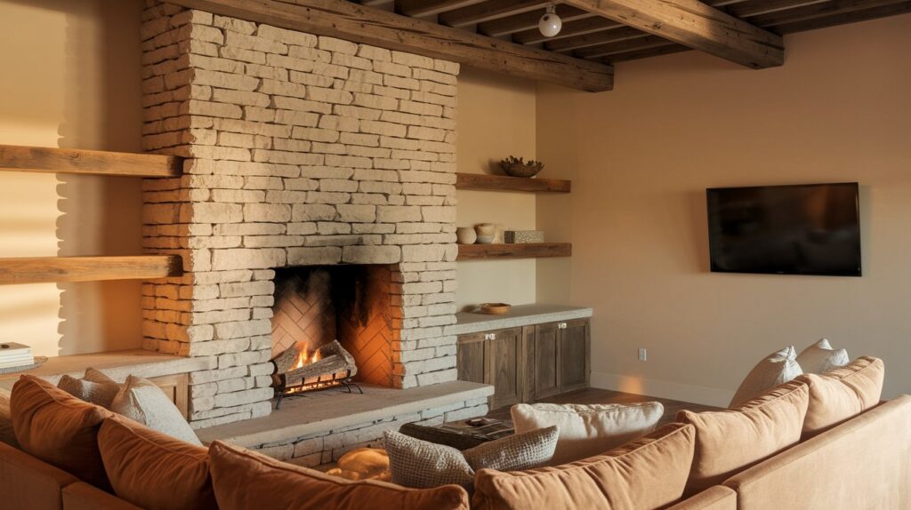 Rustic Modern with Stonework