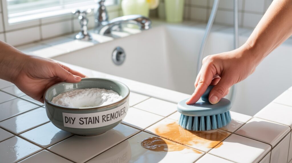 Scrub with Baking Soda