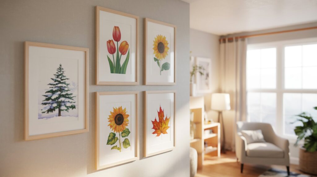 Seasonal Wall Art Ideas to Match Your Home’s Mood