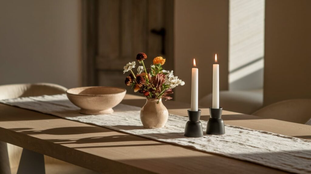 Simple Linen Runner