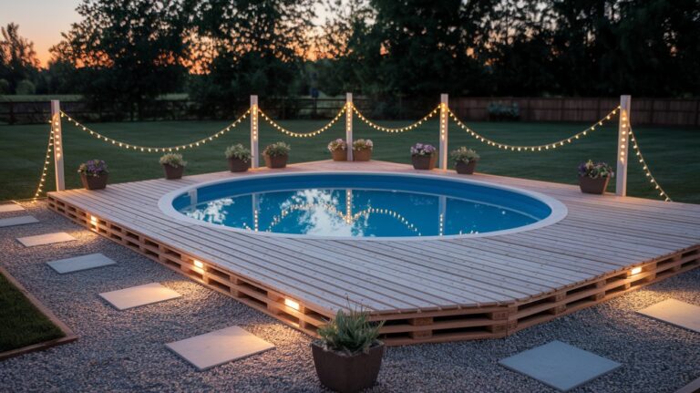 Image showcasing 7 Affordable Above-Ground Pool Ideas on a Budget That Look Amazing ...
