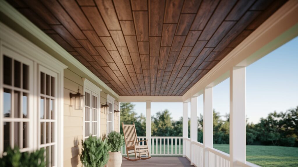 Stained Pallet Wood