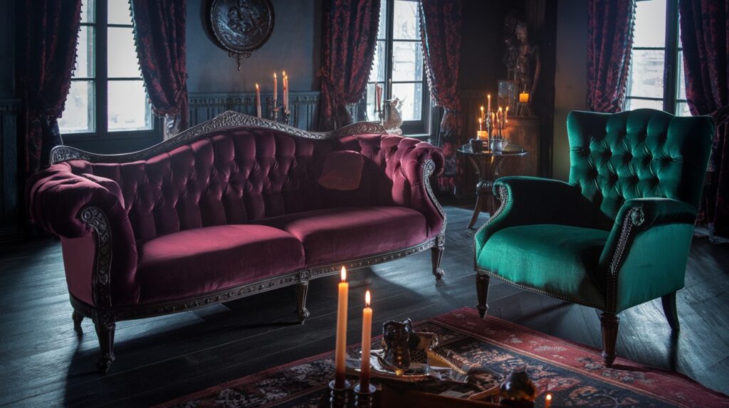 Tufted Velvet Seating