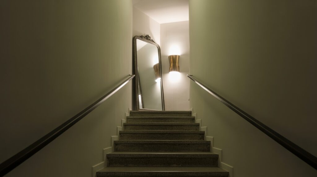 Use Mirrors to Expand the Space Visually